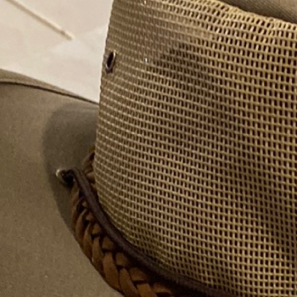 Men's Tan Woven Hat